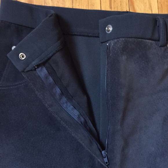 Vintage straight-leg suede jeans - Picture 4 of 8